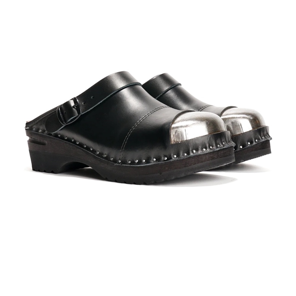 Needles x Troentorp - Safety - Smooth/Steel Toe - Black SIZE 37